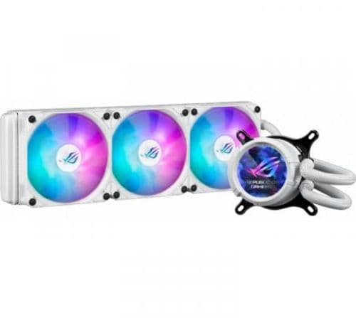 Cooler CPU ASUS ROG STRIX LC III 360 ARGB LCD White Edition Water Cooler