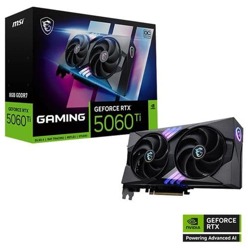 Placa De Video Geforce Rtx 5060 Ti 8gb Msi Gaming Oc