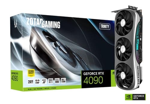 Placa de Video Zotac GeForce GDDR6X Trinity Rtx 4090 24gb
