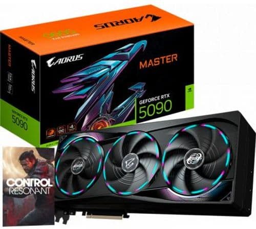 Placa de Video Gigabyte AORUS GeForce RTX 5090 32GB GDDR7 MASTER