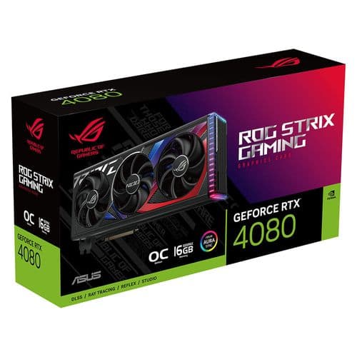 Placa de Video Asus Rog Strix Rtx 4080 16gb