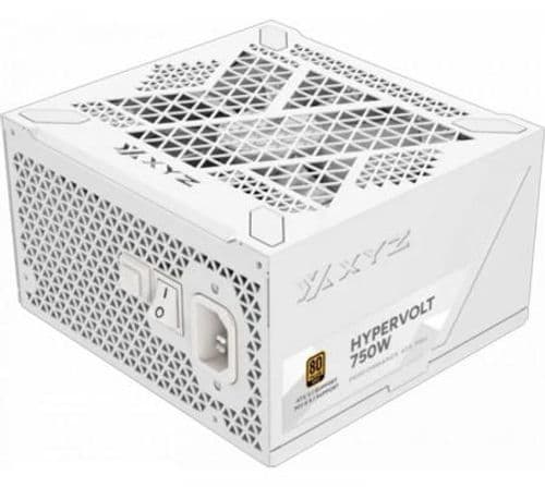 Fuente XYZ 750W 80 Plus Gold ATX 3.1 PCIe 5.1 Full Modular HYPERVOLT White