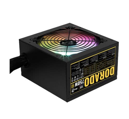 Fuente Aerocool 750W 80 Plus Gold RGB