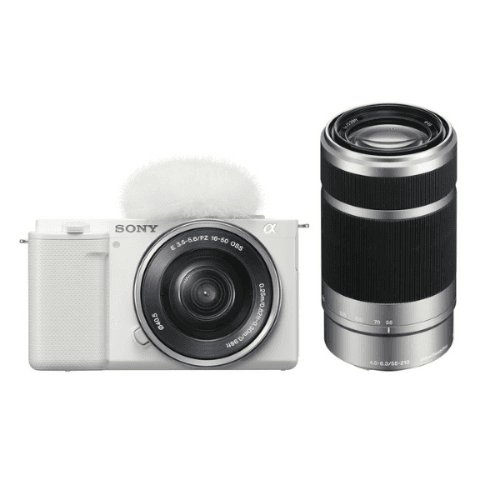 Cámara Zve10 Ii Kit 16-50/55-210 (white)