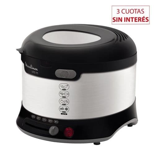 Freidora 1.8Lts Moulinex Uno M AF134D59 Inox