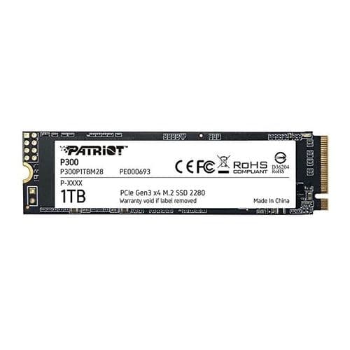 Disco SSD Interno Patriot P300 NVMe M.2