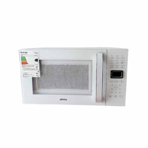 Microondas 23Lts Atma WATDGW23UAP Digital C/Grill Blanco