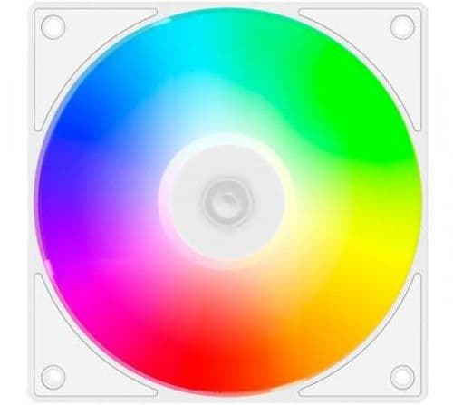 Cooler Fan ID-Cooling 120mm AS-120-ARGB-W White ARGB