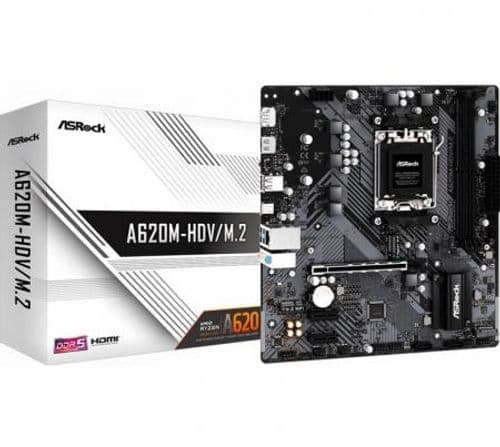 Mother Asrock A620M-HDV/M.2 AM5 DDR5  BULK - OUTLET