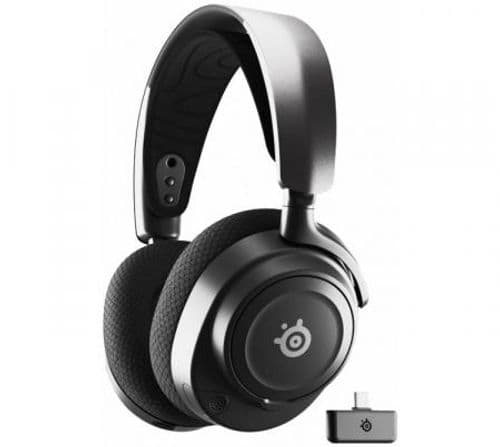 Auriculares SteelSeries Arctis Nova 7 Wireless 2.4Ghz Bluetooth Black USB-C 38Hs PC/PS/MAC/Switch