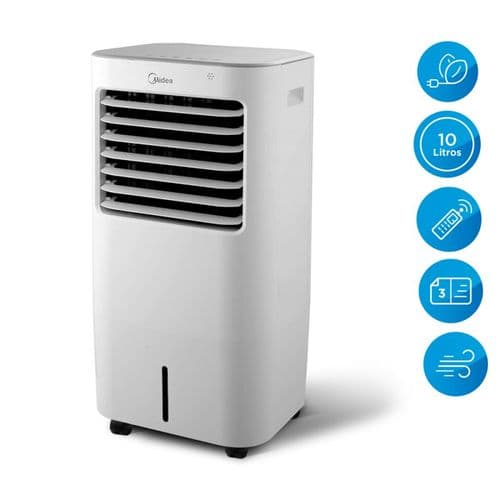 Climatizador de Aire Portátil Midea MCC-12 Blanco