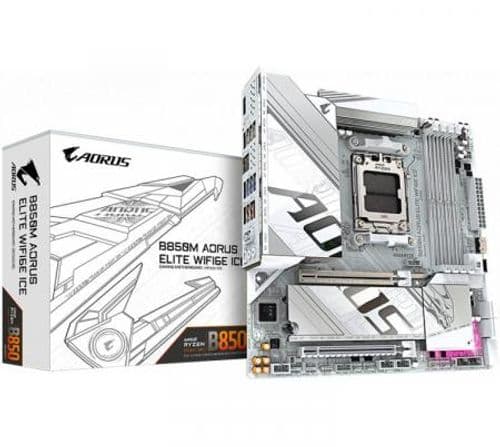 Mother Gigabyte B850M AORUS ELITE WIFI 6E ICE AM5