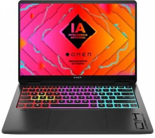 Notebook Gamer HP OMEN 14 14" Intel Core Ultra 9 185H 32GB DDR5 SSD 2TB RTX 4070 8GB Win11 Black 14-FA0004LA