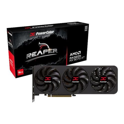 Placa De Video Radeon Rx 9070 Xt 16gb Powercolor Reaper