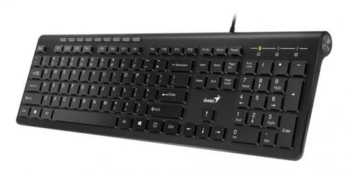 Teclado Genius Slimstar 230ii Black Sp Usb
