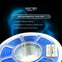 GST3D Cosmos Filamento PLA+ Dual Silk HS x1 Kg. thumbnail