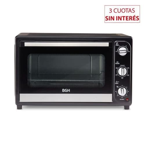 Horno Eléctrico 65Lts BGH BHE65M19 C/Convección Negro