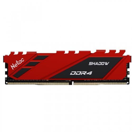Memoria Netac Shadow Ddr4 3200 8gb C16 Red