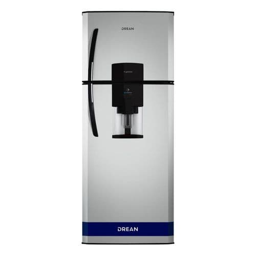 Heladera C/Freezer Cíclica 359Lts Drean HDR370F61S C/Dispenser Gris