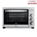 Horno Eléctrico 40Lts Midea TO-M340SAR1 Convección + Grill Silver thumbnail