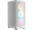 Gabinete Corsair 2000D RGB AIRFLOW White Mini ITX 3x120mm AF120 ARGB Slim Fans PSU SFX/L USB-C thumbnail