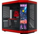 Gabinete HYTE Y70 TOUCH INFINITE Black Cherry Vidrio Templado Pantalla Tactil 2.5K LCD IPS 60Hz Inc. Cable Riser PCIe 4x16 USB-C 3.2 thumbnail