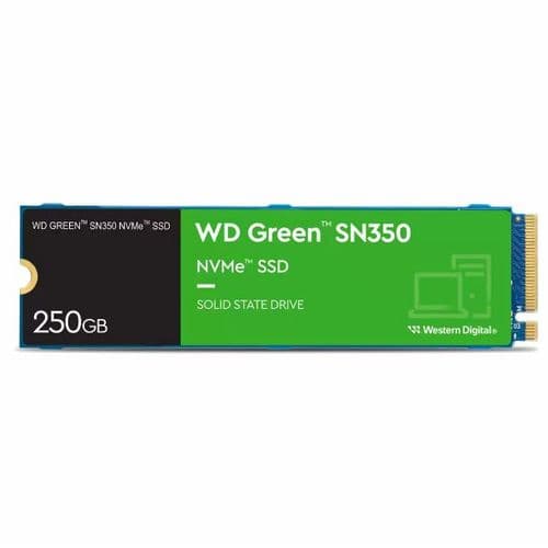 Hd Ssd 250gb Wd Green Sn350 M.2 Nvme Gen3 2400mb/s 2280 +q 240gb