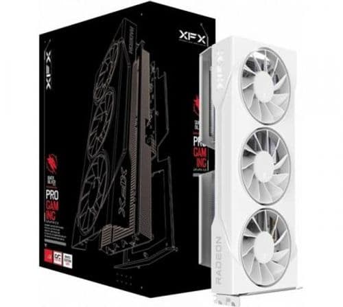 Placa de Video XFX Radeon RX 9060 XT 16GB GDDR6 Swift OC White Triple Fan Gaming Edition