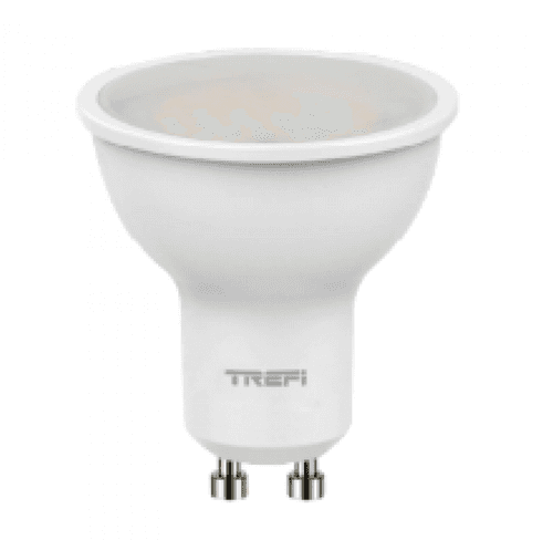Dicroica Led Gu10 7w 6000k 110° 560lms - Trefi