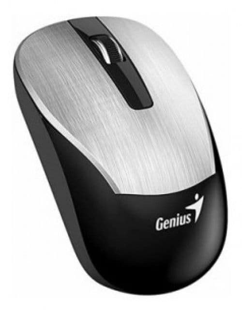 Mouse Genius Wireless Recargable Eco-8015 Silver