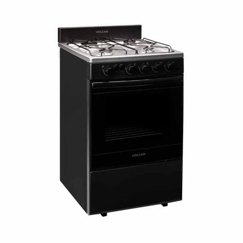 Cocina a Gas 55CM 4H Volcan 87665VM Grafito