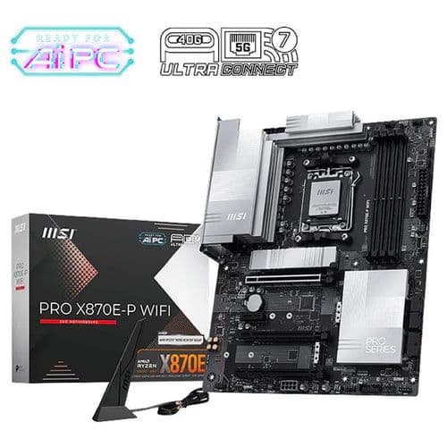 Mother Msi Pro X870e-p Wifi Ddr5 Am5