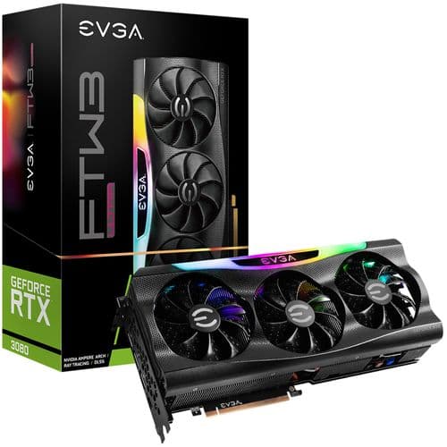Placa de Video Evga Ftw3 Rtx 3080 10gb