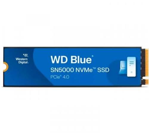 Disco Solido SSD M.2 WD 2TB Blue SN5000 5150MB/s NVMe PCI-E Gen4 x4
