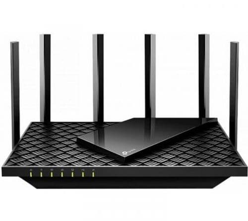 Router TP-Link AX73 AX5400 WIFI 6 Dual Band 4K/8K Streaming Fluido Low Latency 6 Antenas
