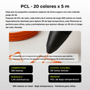 Filamento Mix PCL Small Pack Para Lápiz 3D thumbnail