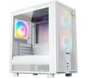 Gabinete XYZ ATOM White 3x120mm ARGB Fans Mesh White USB-C Gen2 Vidrio Templado thumbnail
