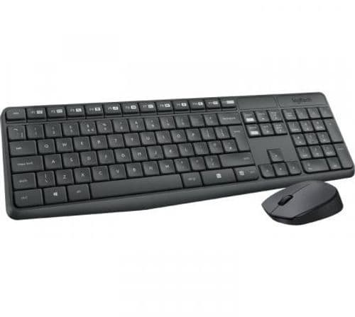 Combo Logitech Teclado + Mouse MK235 Wireless