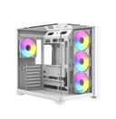 Gabinete Gamer Raidmax Infinita I620 White Atx Fishtank Argb thumbnail