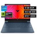 Notebook Gamer Hp 15.6" Victus 15-fa0021la I5-12450h 8gb 512gb Geforce Rtx 3050 Fhd 144hz W11h thumbnail