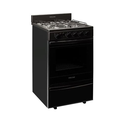 Cocina a Gas 55CM 4H Volcan 87663VM Grafito
