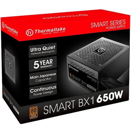 Fuente Thermaltake Smart BX1 650W 80 PLUS Bronze