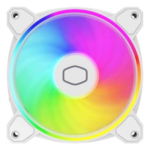 Cooler Gabinete Cooler Master Masterfan Mf120 Halo2 Argb Blanco