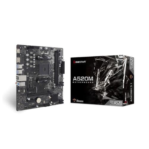 Motherboard Biostar A520M H Ddr4 AM4