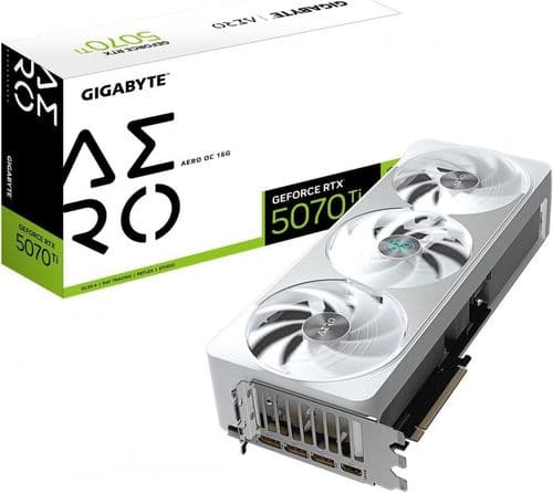 Placa De Video Gigabyte Rtx 5070ti  Aero Oc 16gb