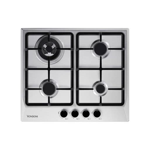 Anafe a Gas 60cm 4H Vondom VAG60A4/EN Inox