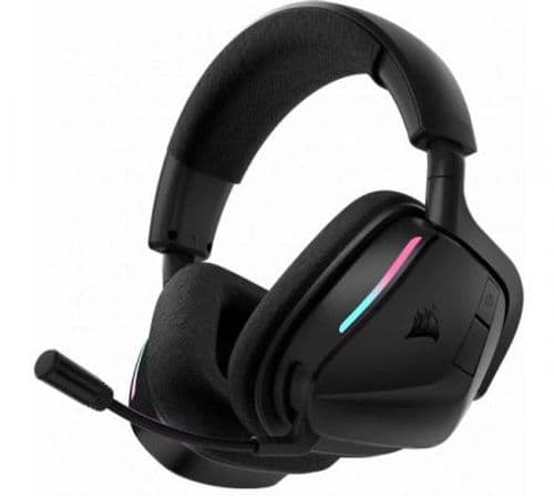 Auriculares Corsair Void V2 Elite Wireless 2.4Ghz Bluetooth Premium Dolby Atmos 7.1 RGB Black PC/PS/MAC 70Hs 