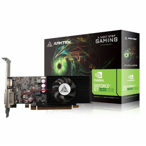 Placa De Video Geforce Gt 1030 2gb Ddr5 Arktek Akn1030d5s2gl1 Low Profile