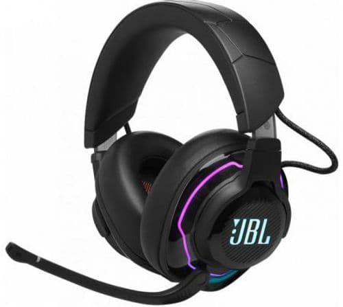 Auriculares JBL Quantum 910 Wireless 2.4Ghz Bluetooth 5.2 Dual Connect USB-C RGB 40Hs PC/PS4/PS5/XBOX