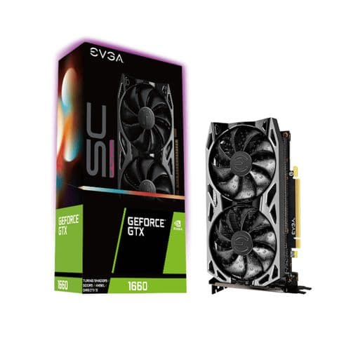 Placa de Video Evga SC Ultra Gtx 1660 6gb